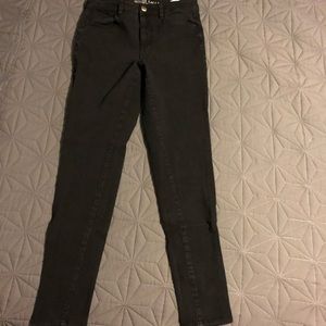 Black high rise jeggings
